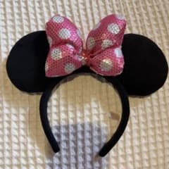 ディズニー カチューシャ ミニー スパンコールのサムネイル