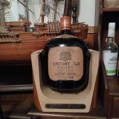 SUNTORY OLD WHISKY 4000ml 空ボトル特 専用台座付 - メルカリ