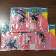 이치 반 쿠지 댄다 단 ☆ E 상 아크릴 스탠드 × 5 종
