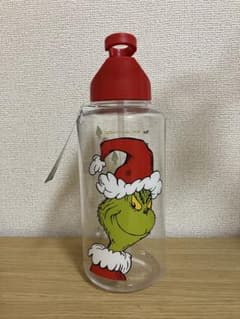 グリンチ 水筒 透明・クリスマスのサムネイル