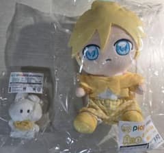 鏡音レン おすわりぬいぐるみ A賞 フィンガーパペット D賞 キャラ福