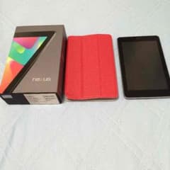 nexus7 2012 32GB 保護カバー付きのサムネイル