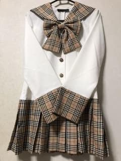 ⭐︎卒業式 女の子 ワンピースチェック ベージュ ⭐︎のサムネイル