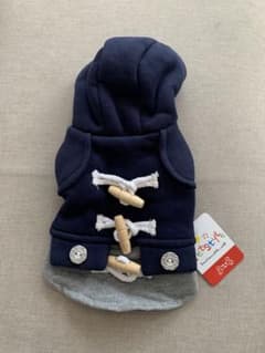 【新品タグ付】犬服　ダッフルコート　XSサイズのサムネイル