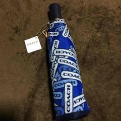 ♡ coach 折り畳み傘 ブルー インポート品 ♡のサムネイル