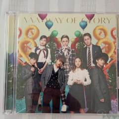 AAA WAY OF GLORY CD+DVDのサムネイル