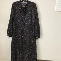 花柄 ロングワンピースのサムネイル