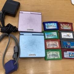 GBASP2台とソフト（ポケモンいっぱい）のサムネイル