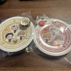 ハイキュー!! くら寿司 コラボ 皿 マスキングテープ 缶バッジのサムネイル