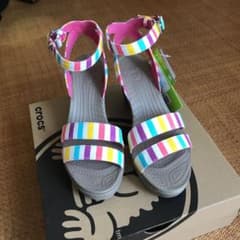 お値下げ‼️CROCS サンダルのサムネイル