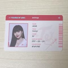 TWICE Formula of Love ミナ IDカードのサムネイル