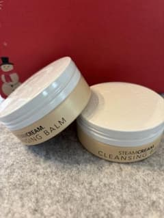 【新品未使用】2個セットSTEAMCREAM CLEANSING BALMのサムネイル