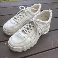 厚底スニーカー ホワイトのサムネイル