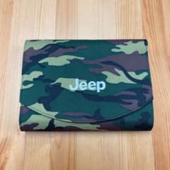 Jeepジープ　カモフラ車検証ケースのサムネイル