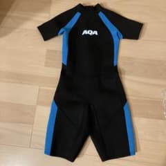 AQA ウェットスーツ 150cm 半袖 子供用　キッズ用のサムネイル