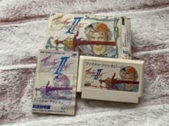 ファイナルファンタジーII 箱、説明書付き ファミコン FF2 - メルカリ