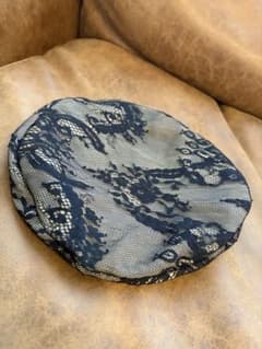 medenius lace beret レースベレー帽 - メルカリ