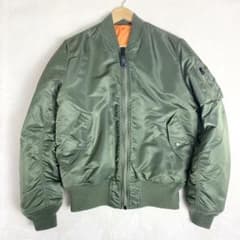 アルファインダストリーズ MA-1リバーシブル Lサイズ y2k 00s カーキ