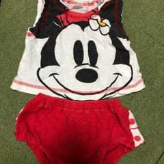 ミニーちゃん 上下セット 70のサムネイル