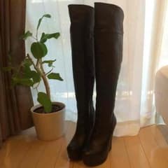 Aldo(アルド)本革ニーハイブーツ♡新品のサムネイル