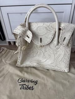 値下げ！Carving Tribes カービングバッグ ホワイト - メルカリ