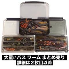 1000円〜】バスワーム 大量セット バス釣り引退 お得セット ルアー