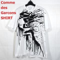 良品】コムデギャルソンシャツ SPLAT Tシャツ クリスチャン 