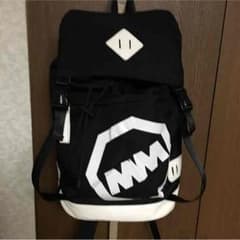 MMバックパック黒  大容量  人気  通勤通学に！リュック  カバンのサムネイル