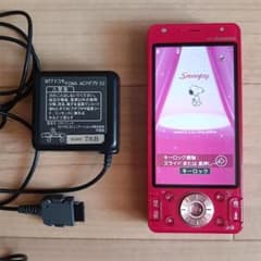 docomo P-03D ピンク ガラケー 携帯電話 初期化済み - メルカリ