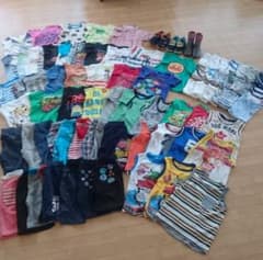 110㎝ 男の子 夏物  78点まとめ売り【最終】のサムネイル