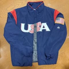 【美品】MAJESTIC WBC 野球アメリカ代表オーセンティック スタジャン 美品】MAJESTIC WBC 野球アメリカ代表オーセンティック スタジャン