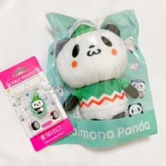 【レア限定品】楽天お買い物パンダ　ケーブルマスコット　ぬいぐるみのサムネイル