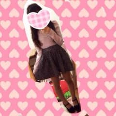 全身コーデ フリルタートルネック ツイードスカート ダスティパステルのサムネイル