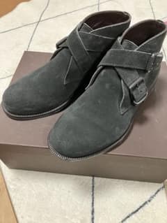 Bottega Veneta ブラックスエードブーツのサムネイル