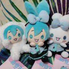 初音ミク×シナモロール　ぴょこぴょこマスコット③
