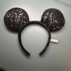 黒いミッキーマウス耳カチューシャのサムネイル