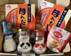 味の素 調味料セットほんだし アジパンダ  アジシオのサムネイル