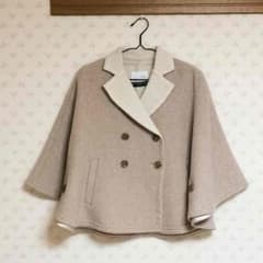 美品＊INDEX イタリアンファブリックポンチョ アース ページボーイ ミスティのサムネイル