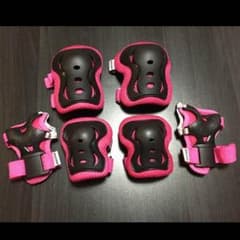 キッズプロテクター♪ピンク×黒のサムネイル