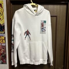Spider-Man Comic Print Hoodie (White)