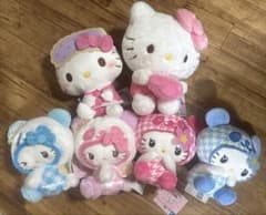 サンリオ　ハローキティ　キティちゃん　ぬいぐるみ　6体まとめ売り