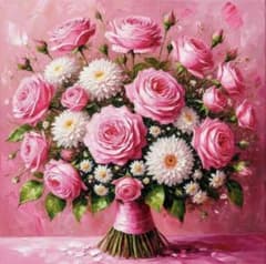 ダイヤモンドアート30×30 ラウンドビーズのサムネイル