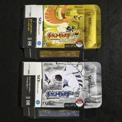 箱のみ】ポケットモンスター ハートゴールド ソウルシルバー ソフト