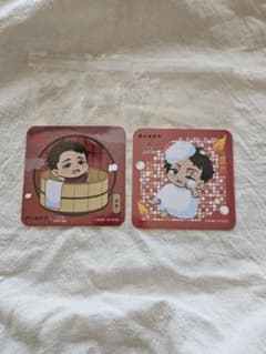 키타로 탄생 게게게의 수수께끼 극락탕 콜라보 코스터 세트