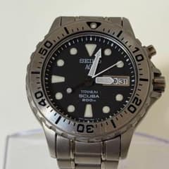 二次電池交換済 SEIKO AGS SCUBA 5M43-0A60 - メルカリ
