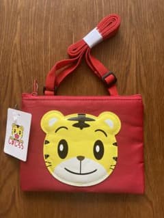しまじろう　ミニショルダー　バッグ 赤のサムネイル