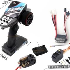 ○メカ5点セット○タミヤ型コネクター○ プロポ アンプ サーボ 受信機
