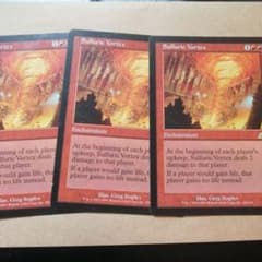 MTG 硫黄の渦(SCG) 英語版3枚セット 表面キズ汚れあり - メルカリ