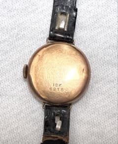 K18 18K 金無垢 ゴールド ケース レディース 腕時計 ジャンク品 - メルカリ