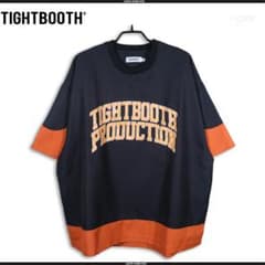 TIGHTBOOTH COLLEGE DOBBY S/S T-SHIRT L - メルカリ